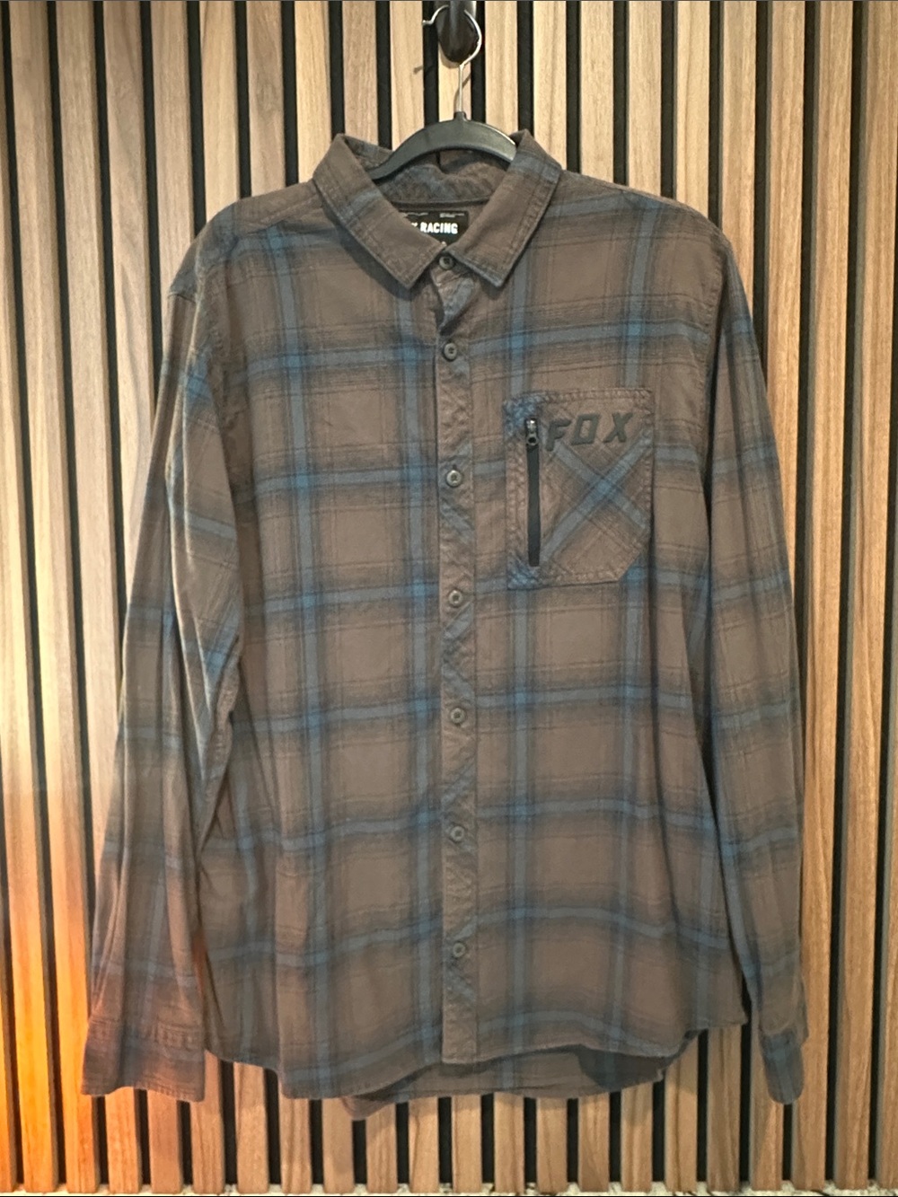 Fox Racing Mens Gamut Stretch Flannel